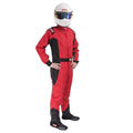 RaceQuip Black Chevron-1 Suit - SFI-1 Small