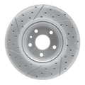 DFC 13-22 Buick Encore Front Right Drilled & Slotted Geoperformance Rotor