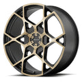 Wheel Pros KM695 22X9 5X4.5 120 S-BLK TINTED 35MM KM69522917935