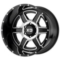 XD832 20X12 8X6.5 G-BLK MACH -44MM