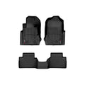 WeatherTech Black Front and Rear Floorliners for Vinyl Floors Fits -21-25 Bronco 441702-1-3V