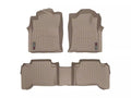 WeatherTech 05-11 Toyota Tacoma Front and Rear Floorliners - Tan