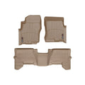 WeatherTech 05-11 Nissan Pathfinder Front and Rear Floorliners - Tan