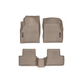 WeatherTech Tan Front and Rear Floorliners Fits -20-16 Chevrolet 459961-453442