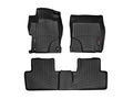WeatherTech 14+ Honda Civic Sedan Front Rear FloorLiners - Black