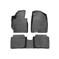 WeatherTech 14+ Kia Forte Front and Rear Floorliners - Black