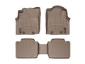 WeatherTech 05-11 Toyota Tacoma Front and Rear Floorliners - Tan