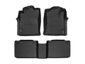 WeatherTech 05-11 Toyota Tacoma Front and Rear Floorliners - Black
