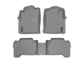 WeatherTech 05-11 Toyota Tacoma Front and Rear Floorliners - Grey