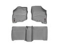 WeatherTech 07-08 Honda Fit Front and Rear Floorliners - Grey