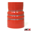 HPS Performance 5 - 6 ID 8 Long High Temp 6-ply Aramid Reinforced Silicone CAC Coupler Hose Hot Side (127mm - 152mm ID x 200mm Length)
