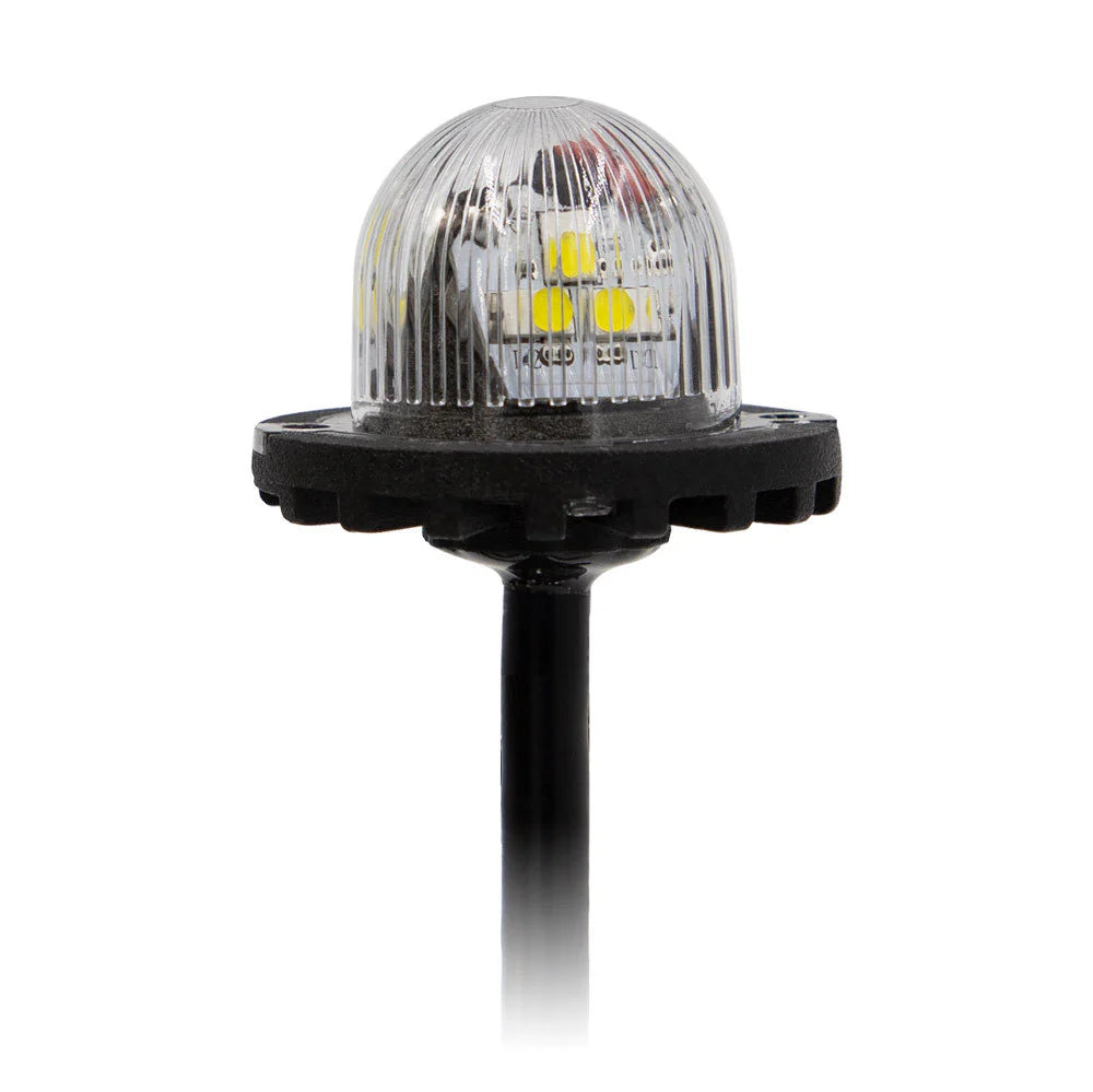 HIDDEN STROBE RED MARKER LIGHTS - 1 INCH 9 LED