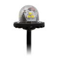 HIDDEN STROBE RED MARKER LIGHTS - 1 INCH 9 LED