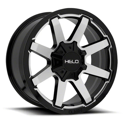 HE909 18X9 6X135/5.5 G-BLK MACH 00MM