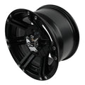 ITP SS 212 14x6 / 4x137 BP / 4+2 Offset Black Wheel