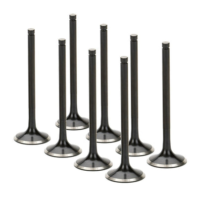 Supertech Honda/Acura K20/F20 Black Nitrided Exhaust Valve - 31mm Std - Set of 8