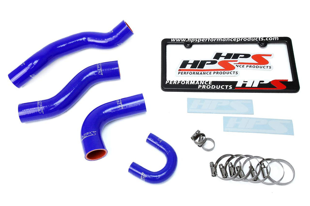 HPS Performance Blue Reinforced Silicone Radiator Hose Kit Coolant for Toyota 84-95 4Runner 22RE Non Turbo EFI