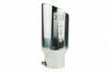 Sinister Diesel Dual Wall Exhaust Tip W/ Angle Cut (5in. to 7in.) - Chrome