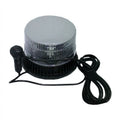 16LED DOME LED HIGHPOWERED BEACONBLUE LEDFTS IN WHITE LENS DOME
