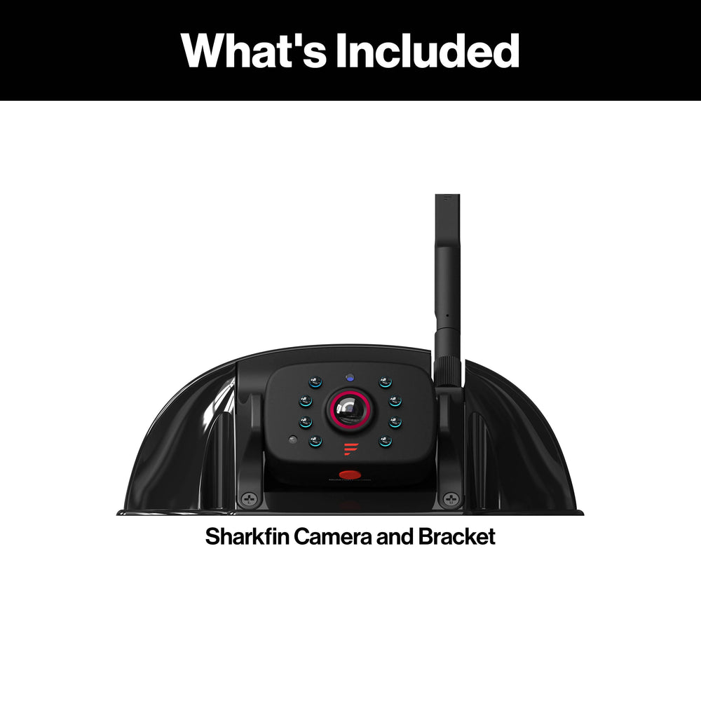 FURRION VISION S+ RV OBSERVATION SYSTEM SHARKFIN CAMERA WITH BRACKET
