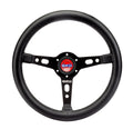 Sparco Steering Wheel R383 Leather Black/Black