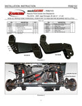 Rancho 07-17 Jeep Wrangler Geometry Correction Brackets