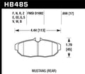 Hawk Performance auto part detail