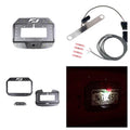 ~(7 lbs. 18X16X4)~ Jeep JL Spare Tire Delete Tag Mount and Tag Light 2018-Present Wrangler JL Motobilt