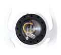 NRG Quick Release Kit - Black Body/ White Ring w/ Handles