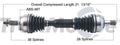 NEW CV AXLE