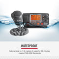 FIX VHF CLASS-D GPS REW PA BLACK