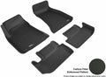 3D MAXpider 2015-2020 Dodge Challenger Rwd Kagu 1st & 2nd Row Floormats - Black