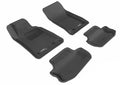 3D MAXpider 2010-2015 Chevrolet Camaro Kagu 1st & 2nd Row Floormats - Black
