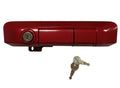0515 TACOMA W/OR W/O CAMERA FULL HANDLE REPLACEMENT POPNLOCK TAILGATE LOCK BARCELONA RED (PL5551)