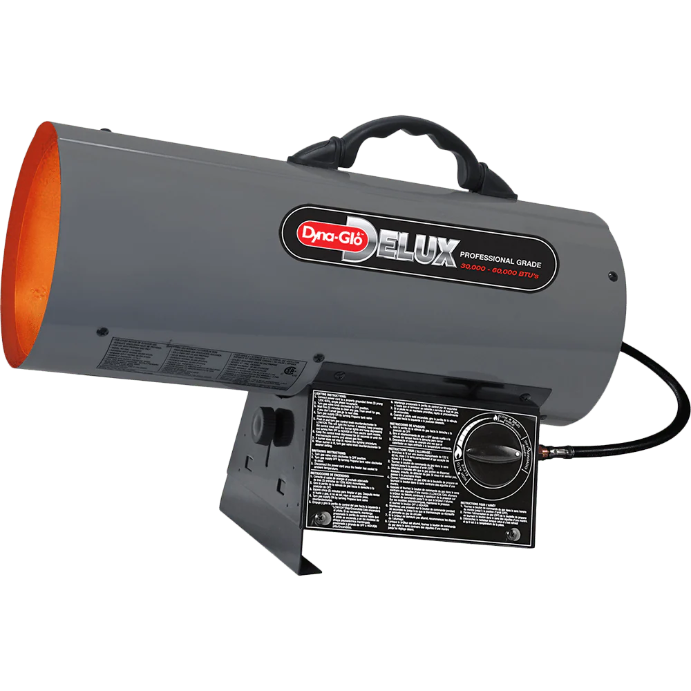 DYNAGLO DELUX 3000060000 BTU LP/PROPANE FORCED AIR HEATER