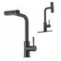 RAINFALL PULLDOWN RV KITCHEN FAUCET MATTE BLACK