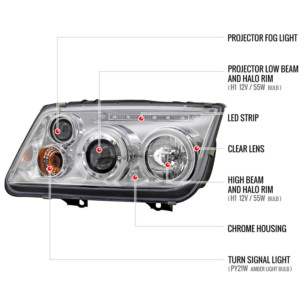 SPEC D TUNING smoke headlights