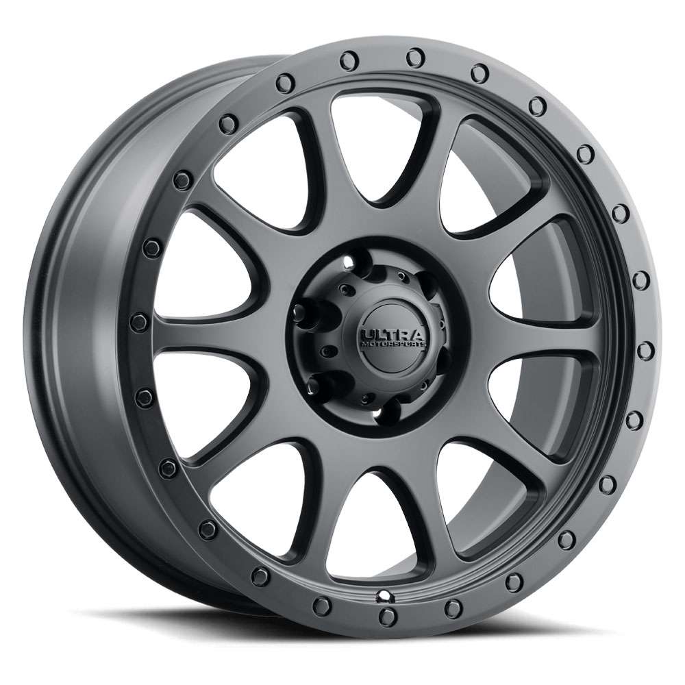 17X9 5-114.3 +01MM SATIN BLACK WITH