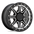 Wheel Pros Black Rhino Hard Alloys - UTV WEBB UTV 14X7 4X156 36 132 G-BLK MCH 1470WEB364156F32