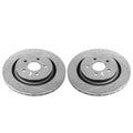 Power Stop 11-18 Volvo S60 Rear Evolution Drilled & Slotted Rotors - Pair