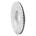 R1 99-10 Chevrolet Astra (Mexico) Front Right Drilled & Slotted Geo-Carbon Rotor