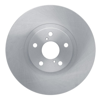 R1 93-98 Toyota Supra Left Front Drilled Black Brake Rotor