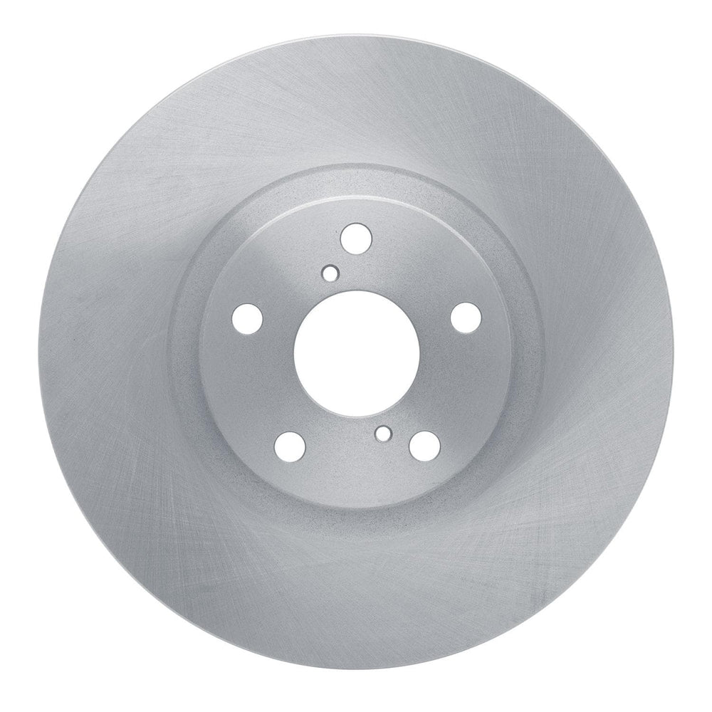 R1 93-98 Toyota Supra Left Front Drilled Black Brake Rotor