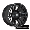 MONSTER 3 20X10 BLANK SATIN BLACK (