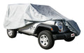 Gray 3 Layer Full Car Cover for Jeep JK Wrangler 2DR Water Resistant RT Off Road