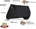 Dowco Cruisers (Small/Medium Models) WeatherAll Plus Motorcycle Cover - Black