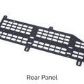 Cali Raised 05-23 Toyota Tacoma Bed Molle System For Bakflip Cover Only - Full Length Passenger Side