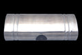 OVAL MUFFLER 8IN X 5IN X 24IN EAST WEST 2.5IN CENTRE INLET DUAL 2.25IN OUTLET 3