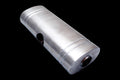 OVAL MUFFLER 8IN X 5IN X 24IN EAST WEST 2.25IN CENTRE INLET DUAL 2IN OUTLET 304