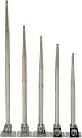 STANCHION 55CM D 25MM WITH 2 HOLES